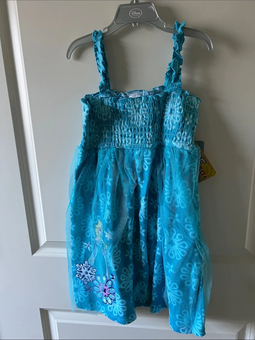 Disney Girls Turquoise Elsa Swim Coverup